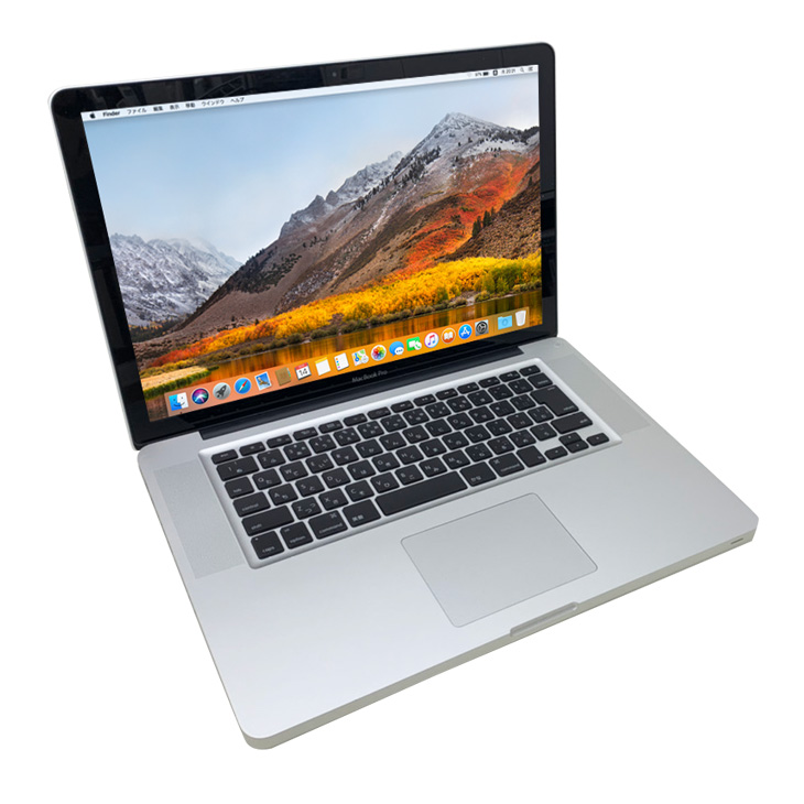 Apple Macbook Pro MD322J/A A1286 Late2011 [core i7 2760QM 2.4Ghz 8GB SSD  512GB 無線 BT 15.4インチ マルチ macOS High Sierra 10.13.6] :良品