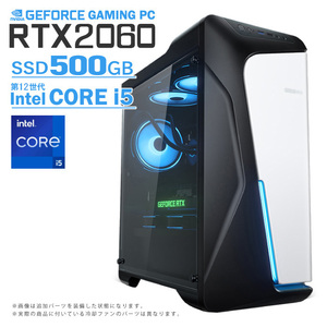 ゲーミングPC COMBAT ZONE S6 GeForce RTX2060 第12世代 Corei5 Win10 SSD500GB メモリ16GB eスポーツ PASOUL 煌 1年保証
