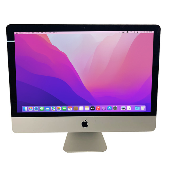 Apple iMac 21.5inch MK442J/A A1418 Late 2015 一体型 選べるOS Monterey or Bigsur  [Core i5 5575R 16G HDD1TB 無線 BT カメラ 21.5インチ ]:良品