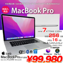 MacBook Pro 15.4inch MJLQ2J/A A1398 Mid 2015 選べるOS Monterey or Bigsur